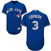 Toronto Blue Jays #3 Carrera Blue 2016 Flexbase Collection Baseball Jersey DingZhi,baseball caps,new era cap wholesale,wholesale hats
